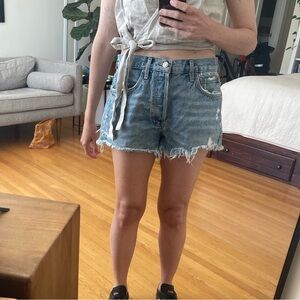 Agolde Parker Denim Shorts, sz 29